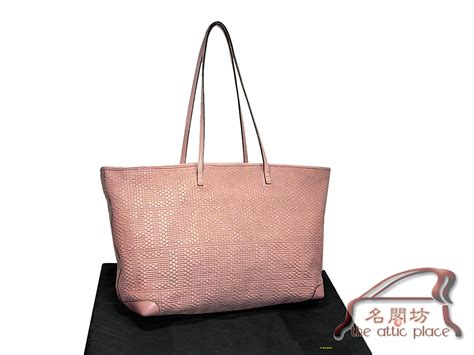 fendi pink roll tote|Fendi shopper bag.